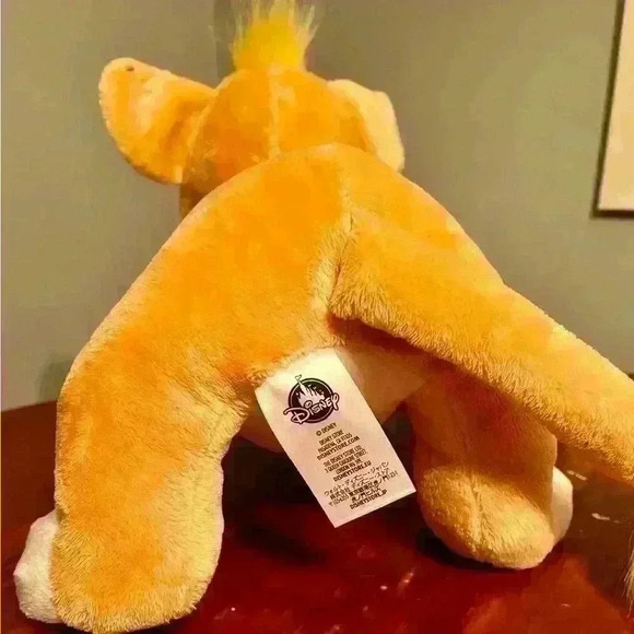 Disney Store SIMBA Sitting Lion King Stuffed Animal - Picture 4 of 6